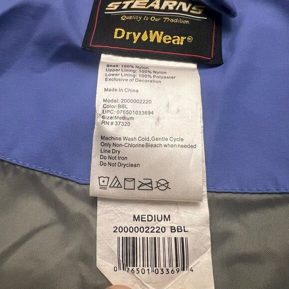 Stearns Womens Jacket M Full Zip - Picture 4 of 7